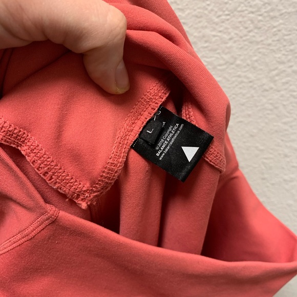 Balance Athletica Pink Coral OG Leggings Size L - Picture 6 of 6